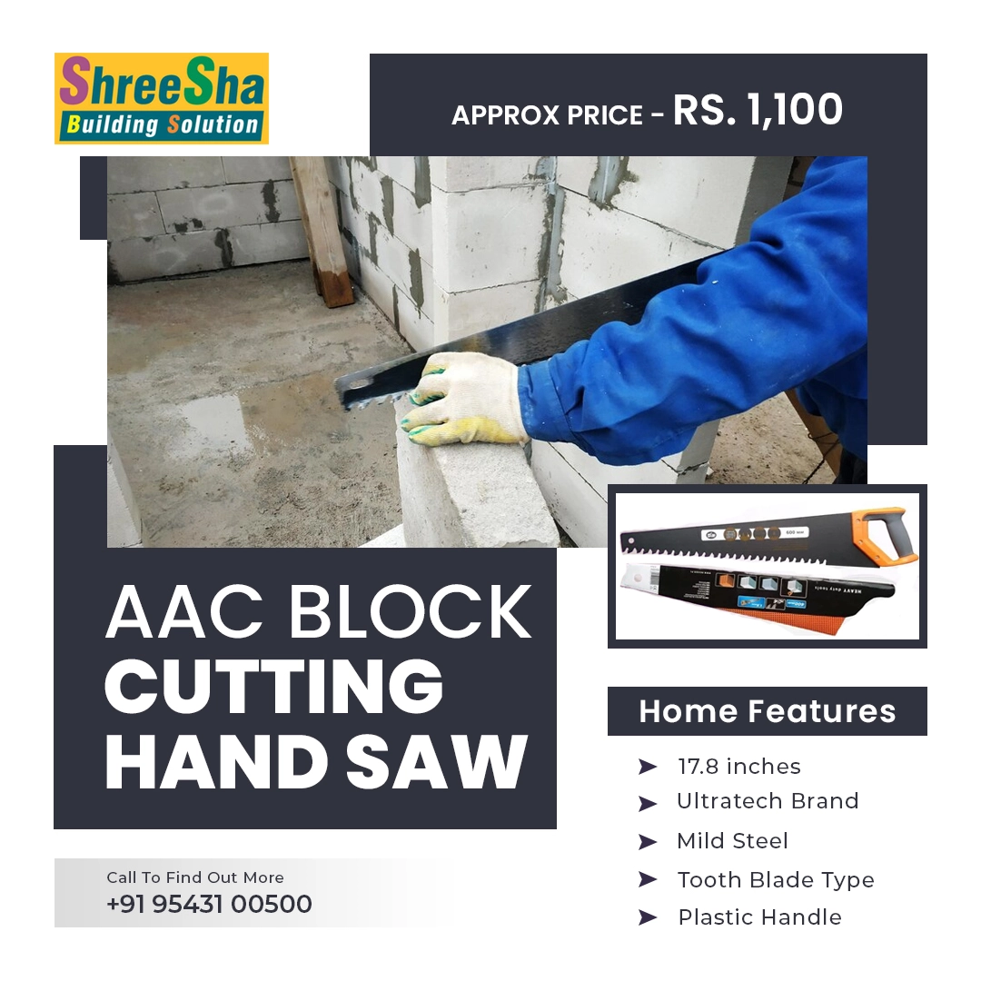 AAC Block Cutting Hand Saw