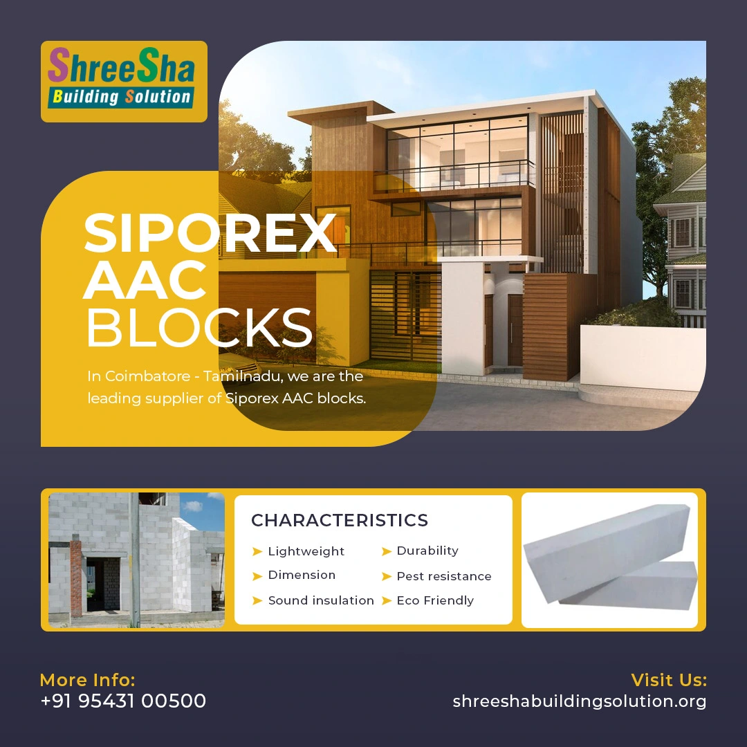 Siporex AAC Blocks